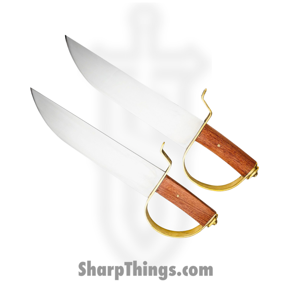 365393a8-482a-4186-8b01-80cdd5d6058e_CS88BF_1.jpg Cold Steel - CS88BF - Butterfly Swords - Fixed Blade Knife - 1055 Carbon Polished - Hardwood - Brown - Image 1