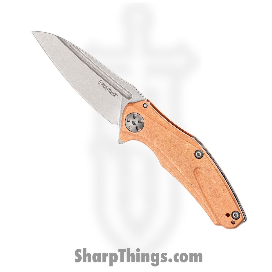 36f981b1-96f4-46b0-891a-30e86ea8d4ea_7006CU_1.jpg Kershaw - 7006CU - Natrix-Copper - Folding Knife - D2 Stonewash Drop Point - Copper - Copper - Image 1