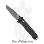 Benchmade - 537GY - Bailout - Folding Knife - CPM 3V Coated Tanto - Grivory - Black