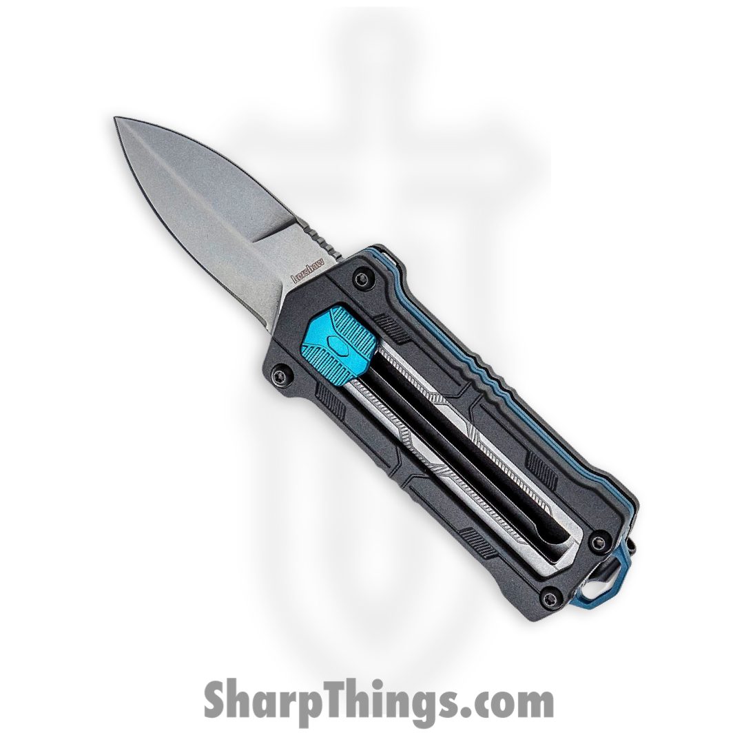 37baf9ce-3086-48d9-97a6-a7808da7c674_1190_1.jpg Kershaw - 1190 - Kapsule - Folding Knife - 8Cr13MoV Stonewash Spear Point - Glass Filled Nylon - Black - Image 1