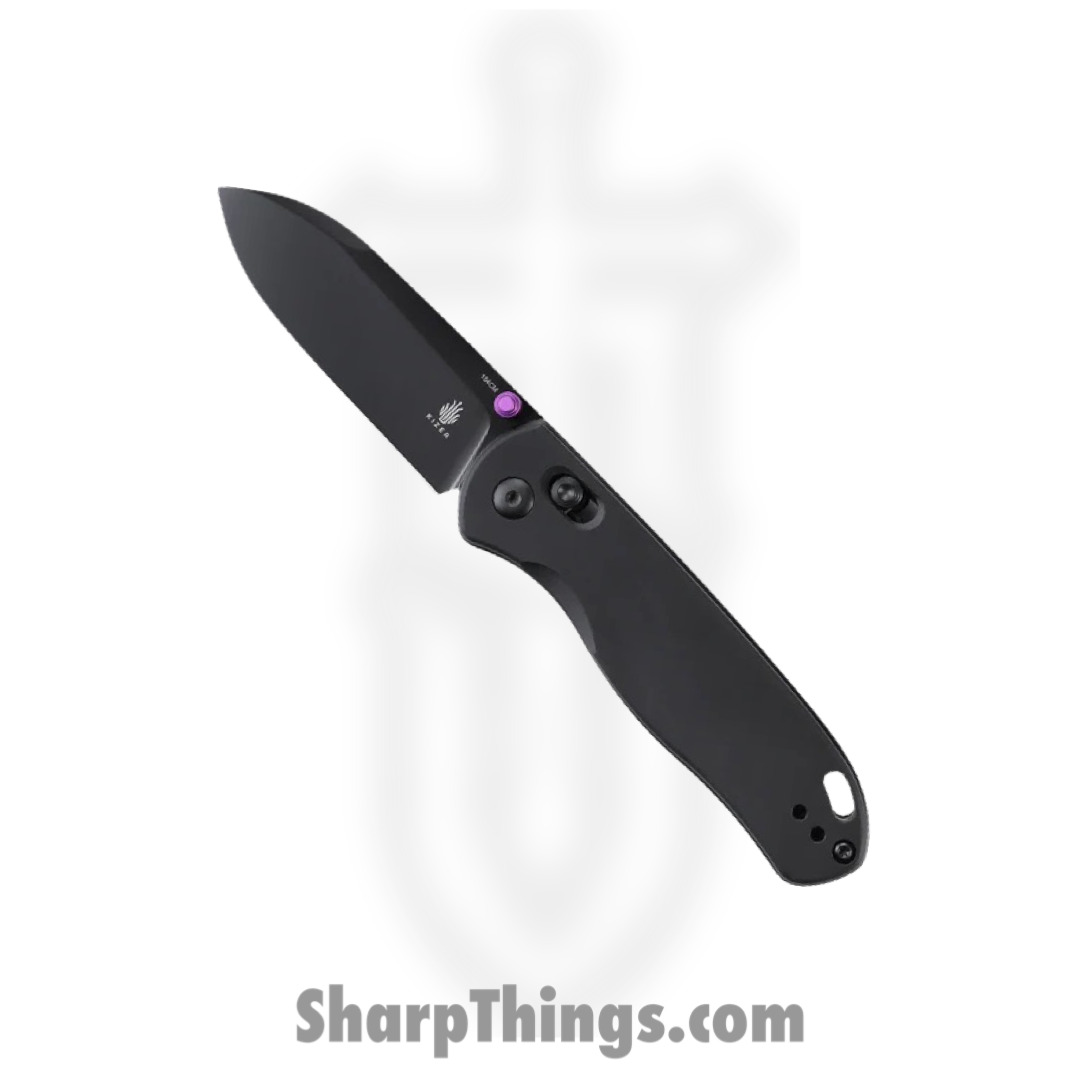 3856de16-4700-49af-943b-e80b4cd5466f_KIV3619C2_1.jpg Kizer Cutlery - KIV3619C2 - Drop Bear - Folding Knife - 154CM Black Drop Point - Aluminum - Black - Image 1