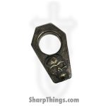 Heavy Barrel Designs - HB-COF-SKL - Casted Coffin Skull SFK - Cast - Brass - Natural