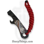 Beans Blades - BBFordPopper - Popper - Damascus Bottle opener - Fordite - Multi