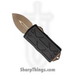 Microtech - 157-13AP - Exocet Money Clip - OTF Auto - 157-13AP Exocet Money Clip OTF Auto - 6061-T6 Aluminum - Black