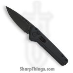 Buck - BU838BKS - Deploy Blackout - Automatic Knife - S35VN Coated Drop Point - Aluminum - Black
