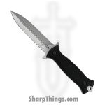 Takumitak - TKF202SL - Havoc - Fixed Blade Knife - D2 Polished Spear Point - G10 - Black