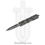Microtech - 225-1OCS - Dirac Signature Series - OTF Auto - Elmax, M390, 204P Coated Dagger - 6061-T6 Aluminum - OD Green Camo
