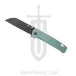 QSP - QS130Y - Penguin Plus - Folding Knife - 154CM Stonewash Sheepsfoot - Titanium - Green