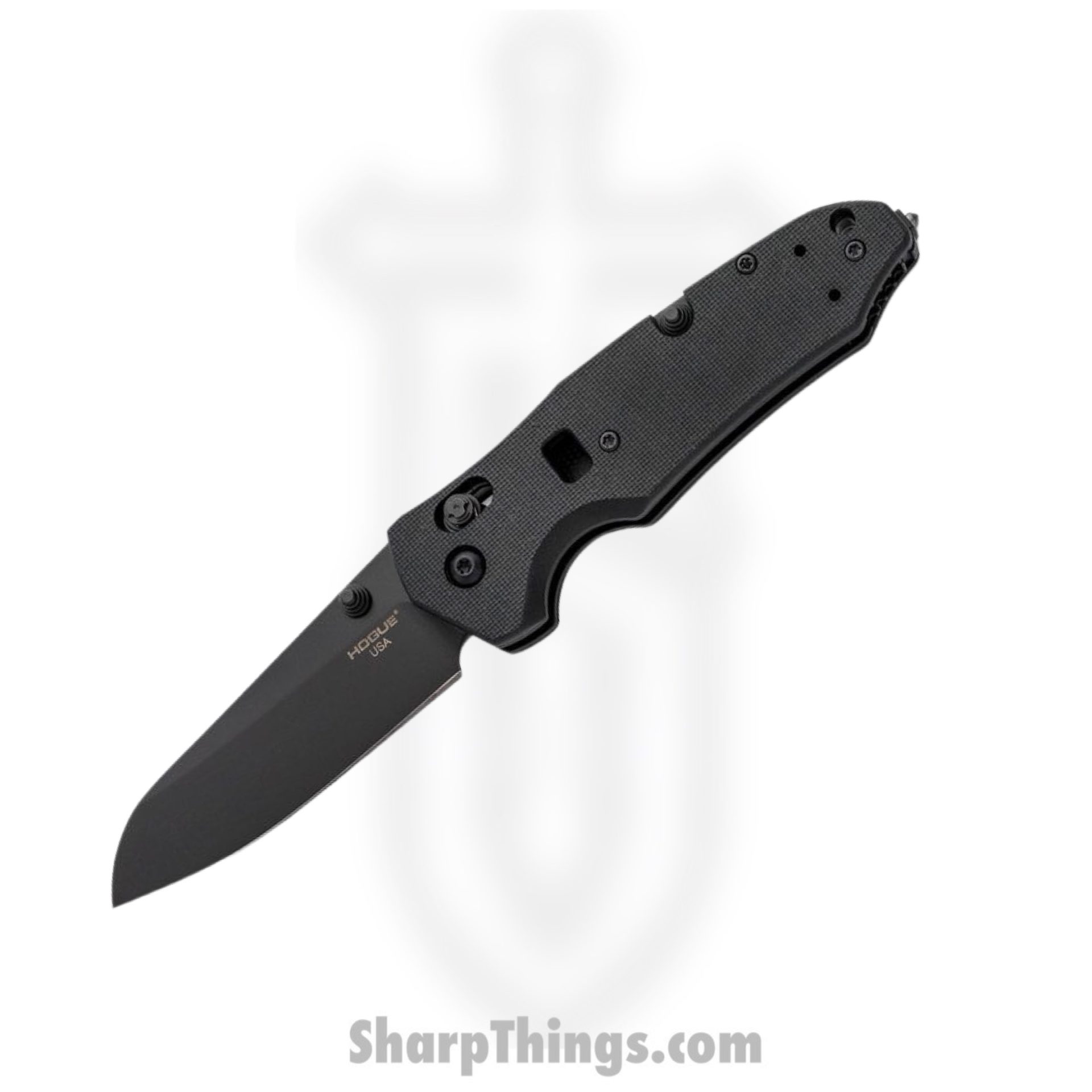 3bdbcb89-c5b4-4a87-b10c-9475ec6c151a_34779_12.jpg Hogue - 34779 - Trauma First Response Folder - Cerakote N680 Sheepsfoot - G10 - Black - Image 1
