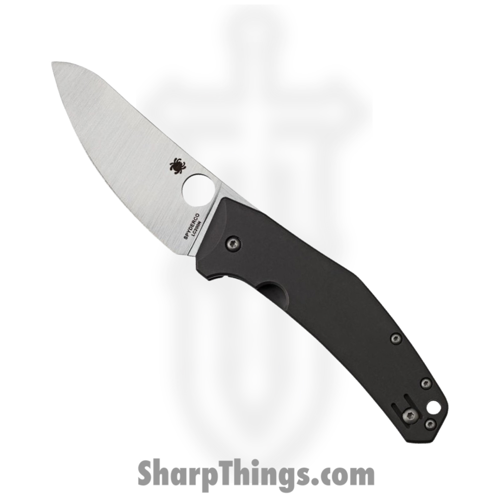 3c1840e3-7fba-44d0-8a22-e3236252c0e6_SC211TIP_1.jpg Spyderco - SC211TIP - SpydieChef - Folding Knife - LC200N Satin Drop Point - Titanium - Gray - Image 1