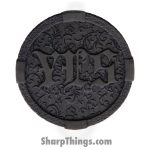 Bastinelli Creations - BAS229 - Yes/No Coin - Bronze - Black