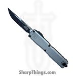 Microtech - 1121-1 NC - Ultratech Gen III ZBP - OTF Auto - M390MK Coated Drop Point - 6061-T6 Aluminum - Natural