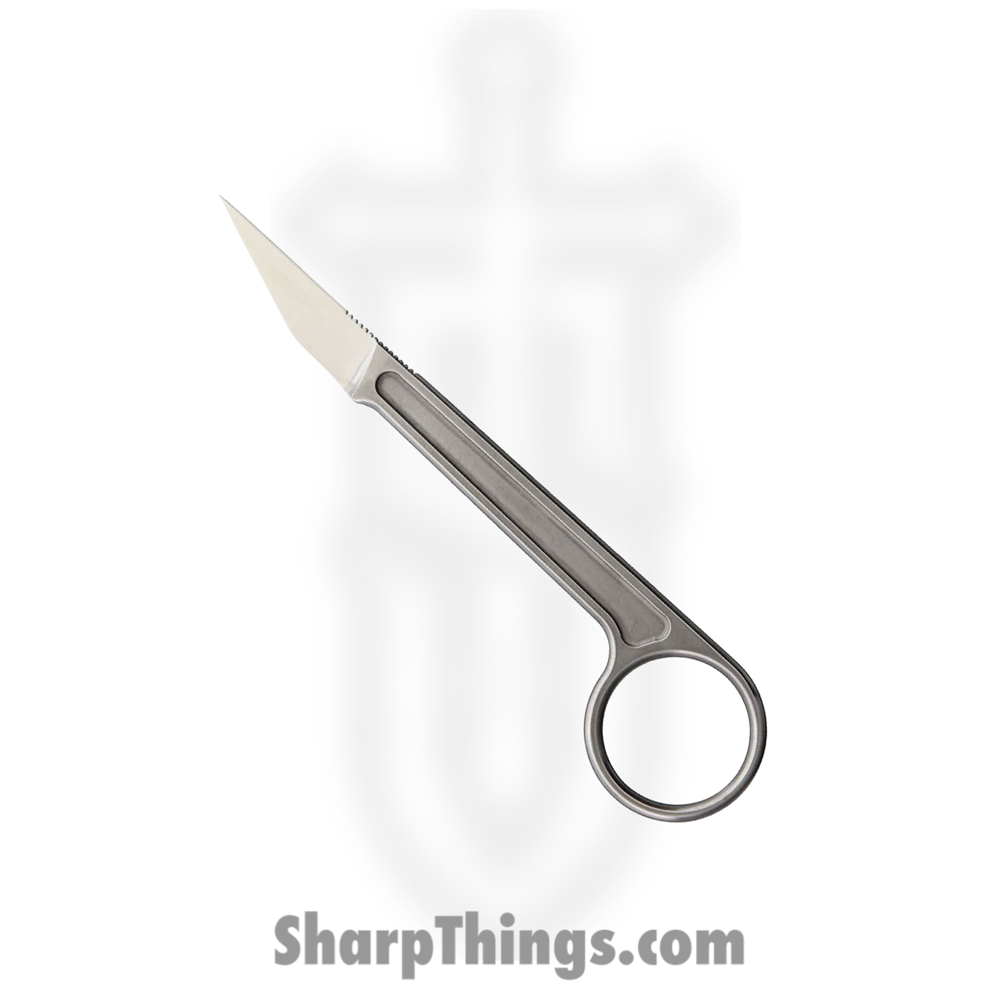 3d87f4d1-4872-4d39-b398-360f2a7e9972_BAS13_1.jpg Bastinelli Creations - BAS13 - Picoeur Satin Stonewash - Fixed Blade Knife - N690 Stonewash Tanto - Stainless - Image 1