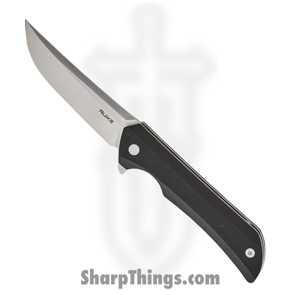 3e70e31d-96b7-49c9-9a0d-ffcb2b3a4f33_RKEP121B_1.jpg Ruike - RKEP121B - Hussar P121 - Folding Knife - 14C28N Sandvik Satin Trailing Point - G10 - Black - Image 1