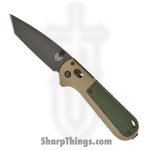 Benchmade - 431BK-1 - Redoubt - Folding Knife - D2 Coated Tanto - Grivory - Ranger Green