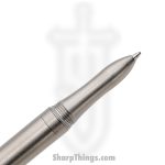 Chaves Knives - PEN-TC-SWTI - Twist Cap Pen - Titanium - Stonewash