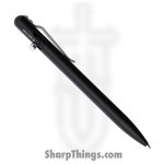 Bastion - BSTN256B - Slim Bolt Action Pen - Aluminum - Black