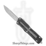 Microtech - 1278-10AP-PR - Scarab II Gen III - OTF Knife - M390MK Apocalyptic Standard - 6061-T6 Aluminum - Black