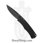 ProTech - BR-1.7 - Magic Whiskers - Automatic Knife - 154CM Coated Drop Point - Aluminum - Black
