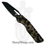 Microtech - 210T-1PMCWC-Z4 - MSI RAM-LOK S/E - Folding Knife - M390MK Coated Modified Sheepsfoot - Injection Molded Polymer - Claw Burst Camo
