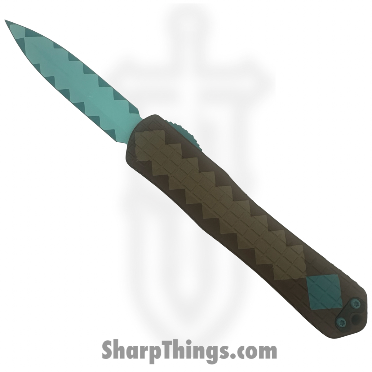 417f4f8c-9f7b-475f-a680-cd098be7f685_H032F-DIAMOND_1.jpg Heretic Knives - H032F-DIAMOND - Manticore X Diamond Sword - OTF Auto - CPM MagnaCut Coated Dagger - Aluminum - Multi - Image 1