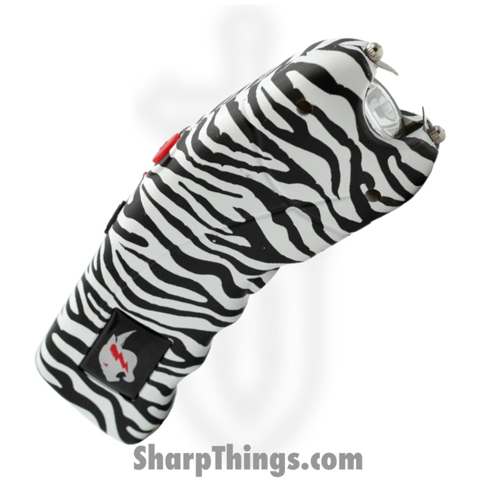 41b7c5af-fc1e-4487-aba1-c6602ac6a80a_CH-23BZA_1.jpg Cheetah - CH-23BZA - Cyclone Stun Gun With Alarm - Rubber - Zebra - Image 1