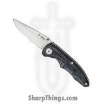 Boker - BO01BA003 - Arbolito Gemini - Folding Knife - Bohler N695 Satin Drop Point - G10 - Black