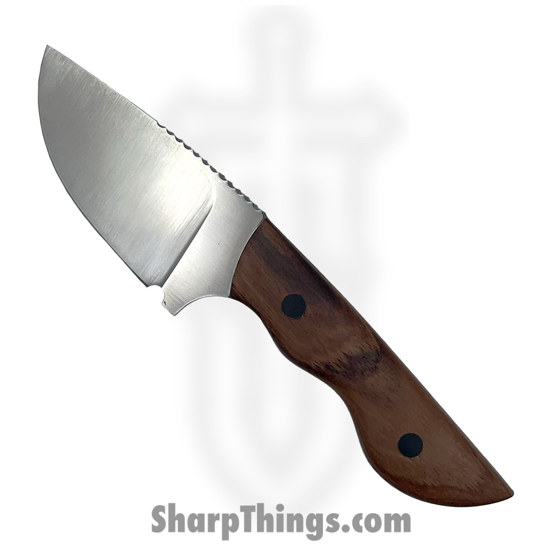 4318d2aa-50c6-4171-b89f-c7b328daa6ee_CBSamSAIW_1.jpg Cave Blades - CBSamSAIW - Samaritan - Fixed Blade Knife - 154cm Satin Drop Point - Ironwood - Brown - Image 1