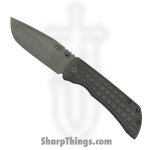 McNees - MAC235ATFGTI - Mac2 3.5in - Folding Knife - CPM Magnacut Stonewash Spear Point - Titanium - Atomic Frag