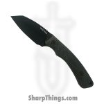 Tactile Knife Co. - 20-RK-MCBC-RMBL - Redhawk Kydex - Fixed Blade Knife - CPM MagnaCut Coated Wharncliffe - Micarta - Black