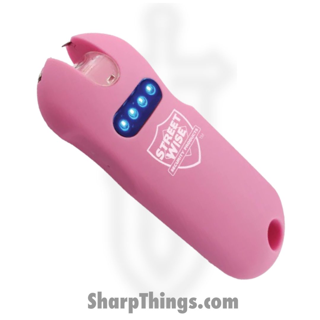 4420abc6-4a72-4208-9ff5-f138d124421f_SWS24PK_1.jpg Streetwise - SWS24PK - SMART 24,000,000 Keychain Stun Gun - Pink - Image 1