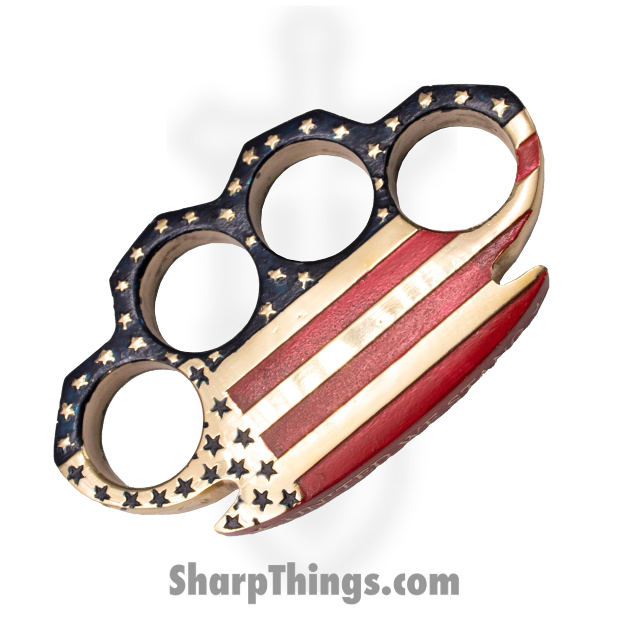46080871-e1c4-4f03-91c9-fff4891ffcea_BR-300-USF_1.jpg VOC - BR-300-USF - American Flag Brass Knuckle - Solid Brass - Gold Red Blue - Image 1