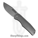 Vero Engineering - V-NO-HSTR-FK-1492-S - Nova - Folding Knife - CPM MagnaCut Satin Drop Point - Titanium - Natural
