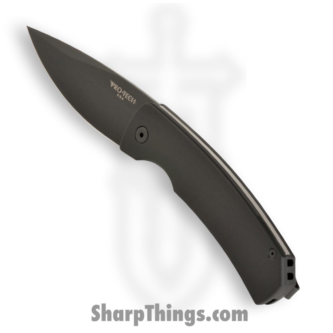 466edd4b-bce9-46d3-882e-7f440e43f6f4_M2603_12.jpg ProTech - M2603 - Magic 2 - Automatic Knife - 154cm Coated Drop Point - 6061-T6 Aluminum - Black - Image 1