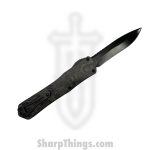 Heretic Knives - H033-6A-PUCF - Manticore X - OTF Auto - Elmax Coated Recurve - Fat Carbon Fiber - Purple/Black