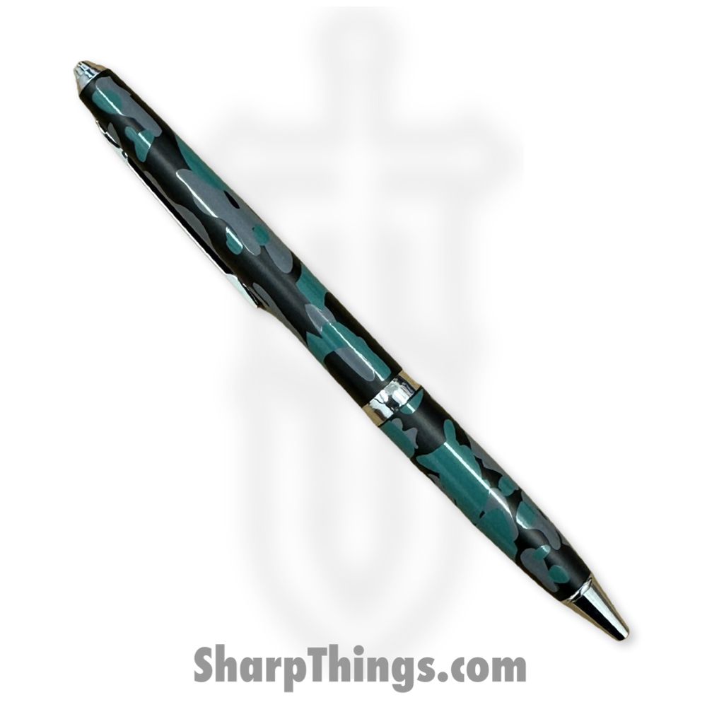 46aefab8-f1b9-4835-b818-a2810a21f9a7_RT-7373-CAM_1.jpg Razor Tactical - RT-7373-CAM - Pen Knife - Part Serrated - Black Ink Ballpoint - Black and Gray Camo - Image 1
