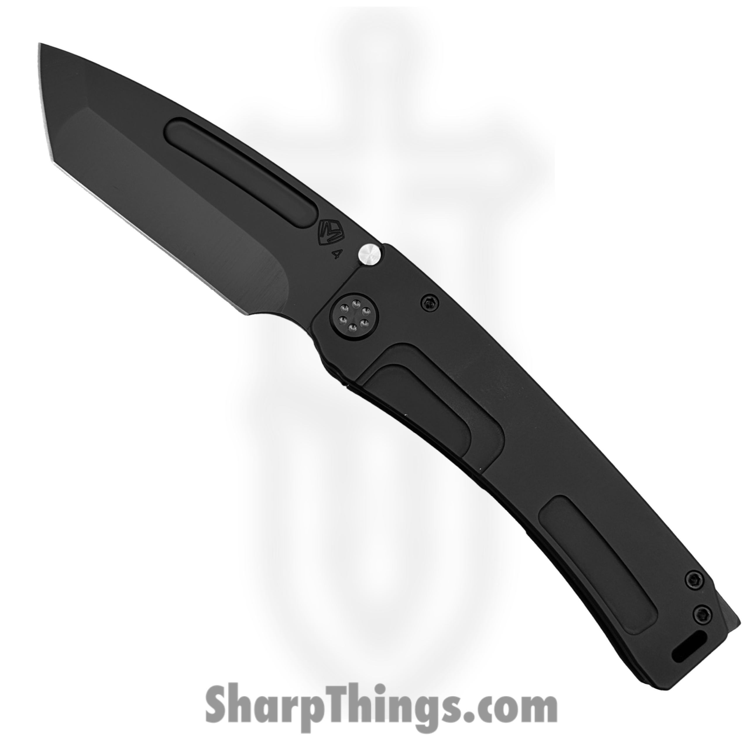 46ebc648-48b3-4712-b027-432624966df0_091924C_1-scaled-1.png Medford Knife and Tool - 091924C - Marauder-H - Folding Knife - S45VN Coated Tanto - Titanium - Black - Image 1