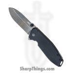CRKT - 2495K - Squid - Assisted Open Knife - D2 Stonewash Drop Point - G10 - Black