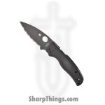 Spyderco - SC229GSBK - Shaman - Folding Knife - S30V Coated Drop Point - G10 - Black