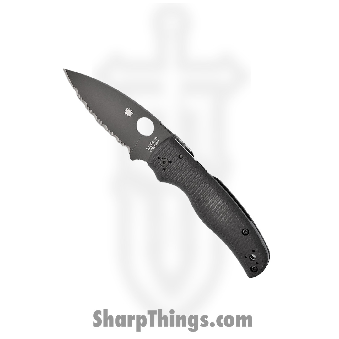 47b9c2ff-b7d9-478a-a976-d605da8b61d9_SC229GSBK_1.jpg Spyderco - SC229GSBK - Shaman - Folding Knife - S30V Coated Drop Point - G10 - Black - Image 1