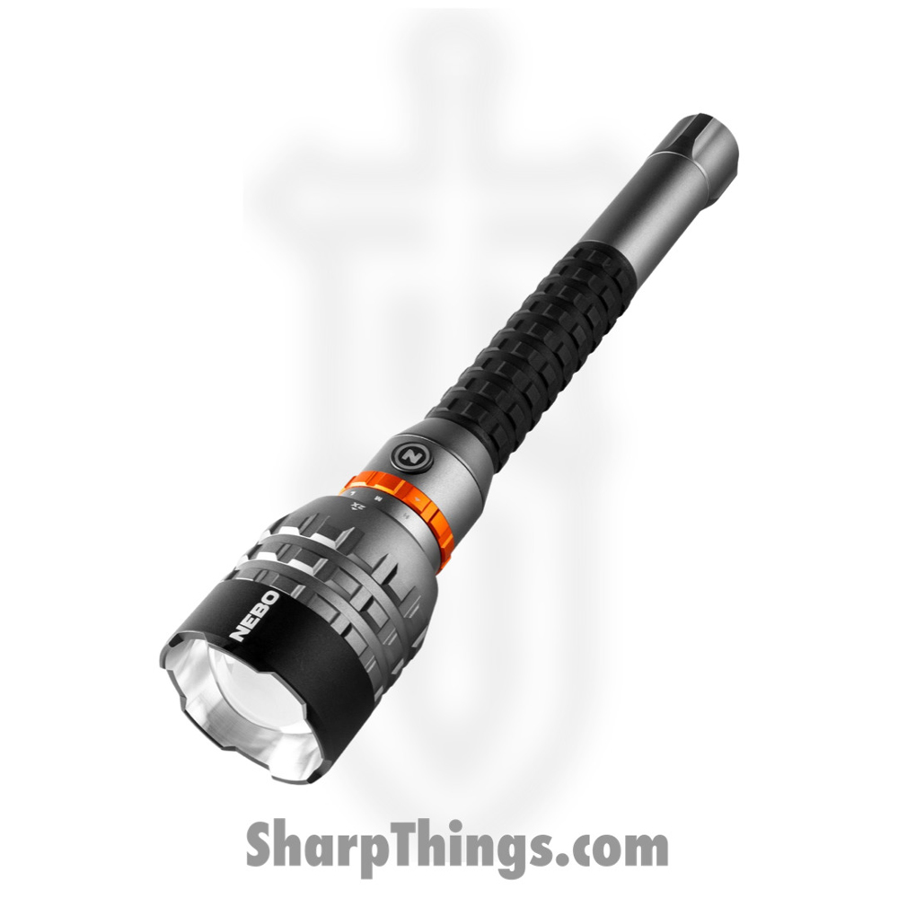 47d50cb0-27b7-4548-8272-b6a0a7b62558_NEB-FLT-1068_1.jpg Nebo - NEB-FLT-1068 - Davinci 18000 Lumen Flashlight - Aluminum - Black Grey and Orange - Image 1