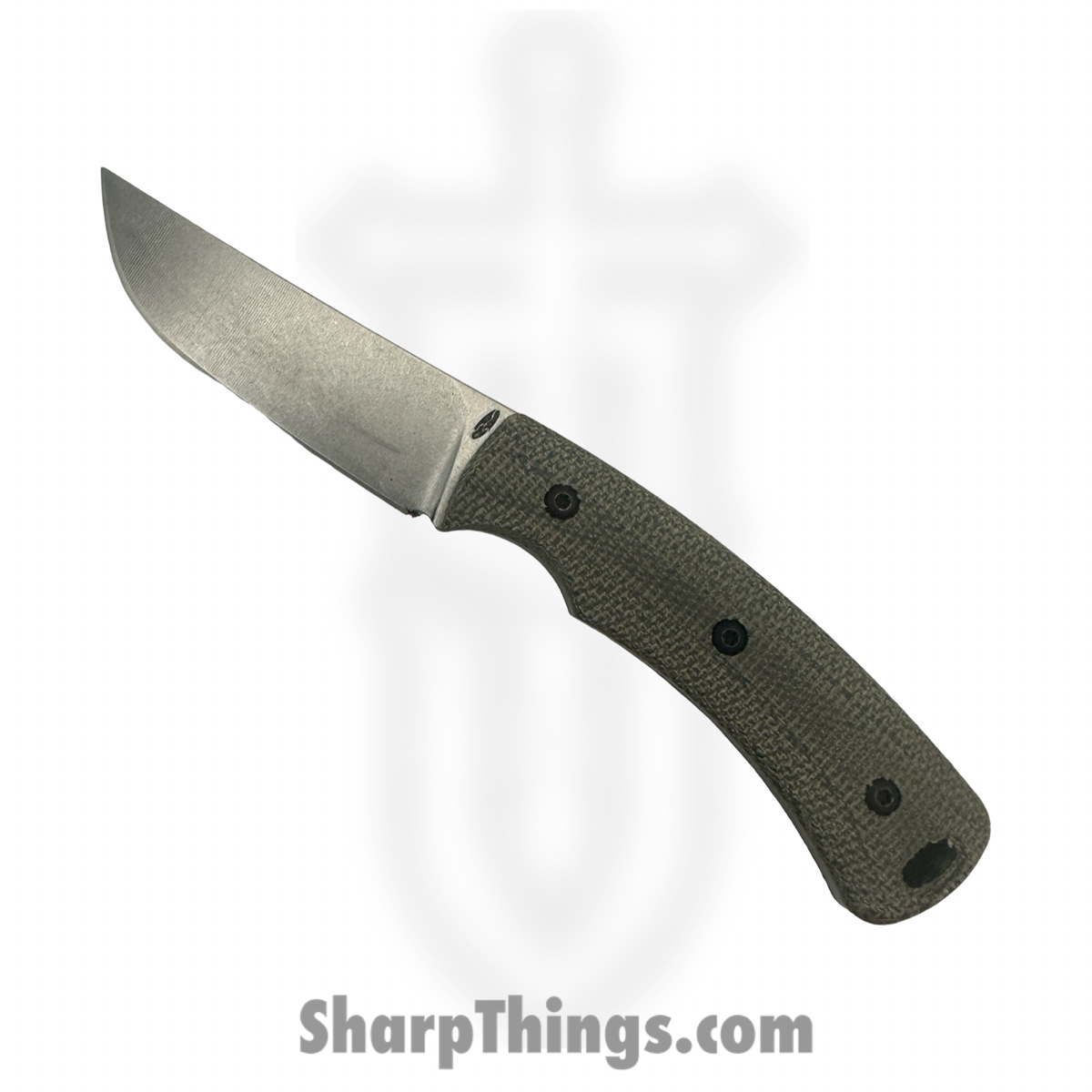48a1e45c-d64d-421e-b55e-18cb4d39d2cf_DLR-TAG-MIC-OD_1.jpg TRM - DLR-TAG-MIC-OD - Tagalong - Fixed Blade Knife - CPM MagnaCut Satin Drop Point - Micarta - OD Green - Image 1