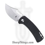 Kizer Cutlery - KIV2578C1 - Urban Bowie Linerlock - Folding Knife - CPM-154CM Satin Clip Point - G10 - Black