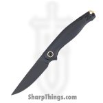GiantMouse - SONOMA-V2-BLACKOUT - Ace Sonoma V2 - Folding Knife - Elmax PVD Drop Point - G10 - Black