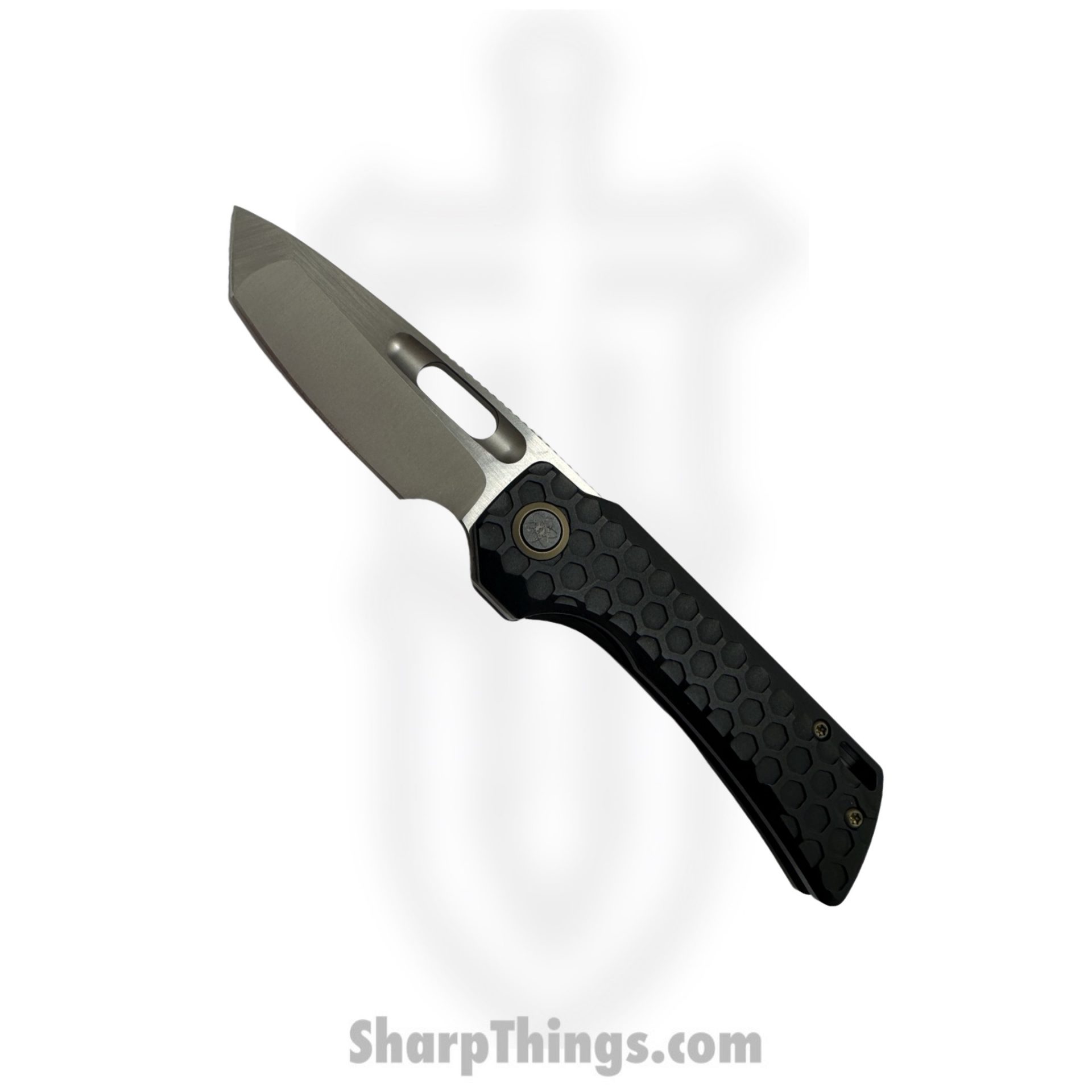 48f3bd3d-4a45-4a88-8d7f-75932e932b5a_EMPNymT2HcBZ_1.jpeg EMPEDC - EMPNymT2HcBZ - Nymble T2 - Folding Knife - Satin Elmax Tanto - Titanium Honeycomb - Bronze - Image 1