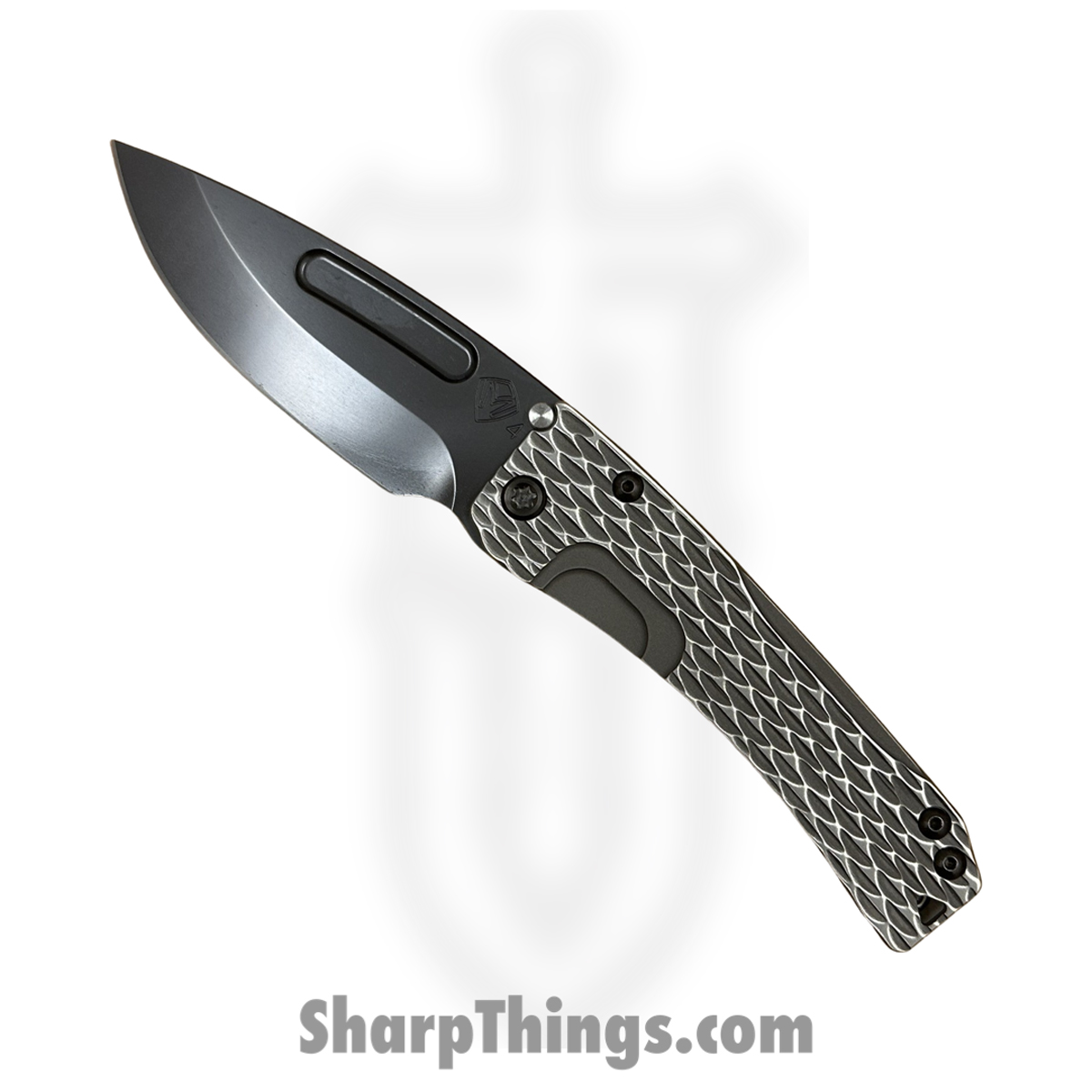 49533e6f-f03a-4390-8bb5-e417eb04c9cd_120223h_1.jpg Medford Knife and Tool - MK2014PD-01TM-TPCP-Q4 - Slim Midi - Folding Knife - S45vn DLC Drop Point - Titanium - "Dragon Skin" - Image 1