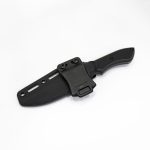 T.Kell Knives - StrikerBDUBG - Striker - Fixed Blade Knife - 1095 Nickle Boron Coated Clip Point - G10 - BDU Premium Bullet Grip