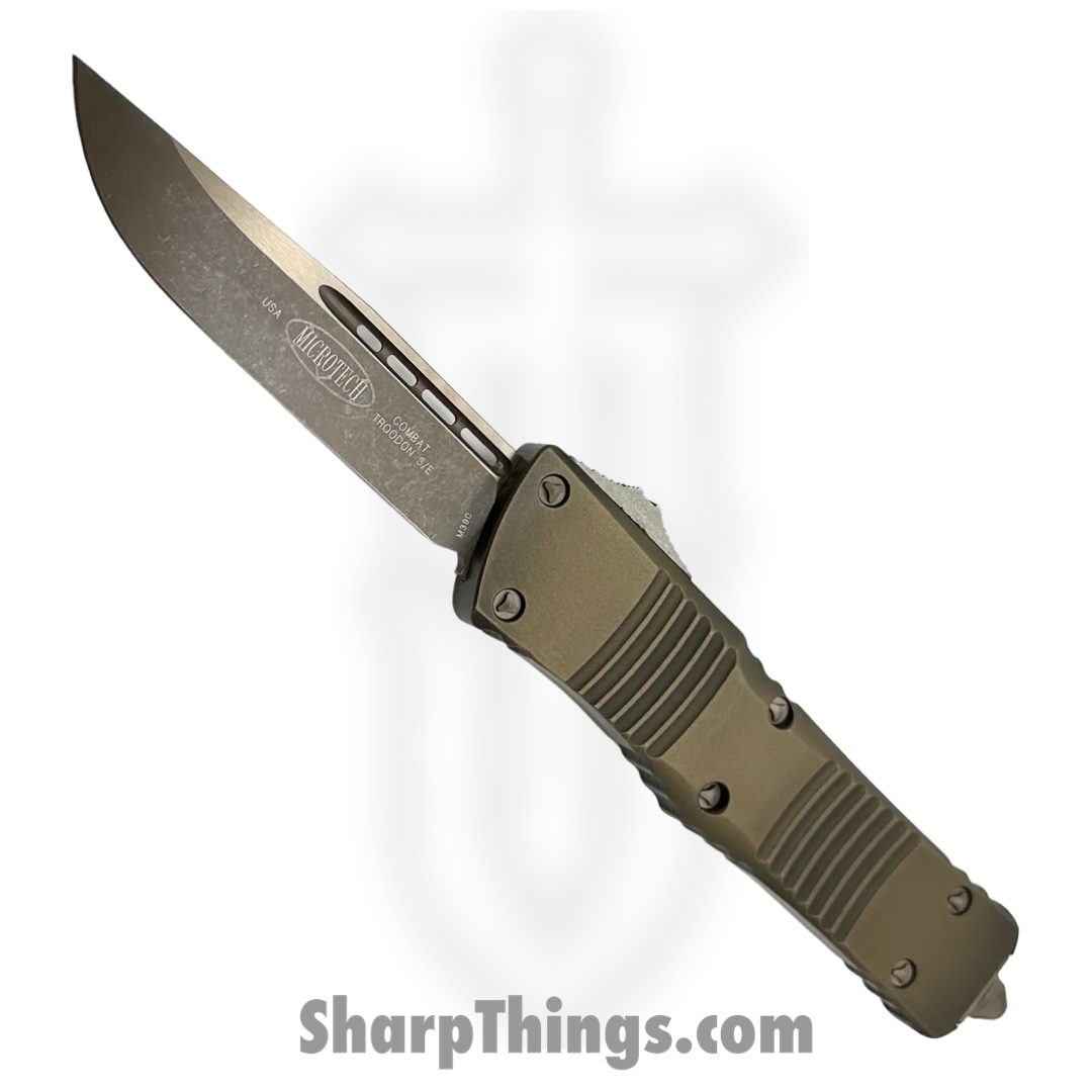 4b7236f1-9d84-43c4-95e7-ed402daf9a1e_143-13APABS_1.jpg Microtech - 143-13APABS - Combat Troodon ABS - OTF Auto - Bronzed Apocalyptic Drop Point - 6061-T6 - Bronze - Image 1