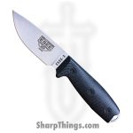 ESEE - ES3PM35V001 - Model 3 3D - Fixed Blade Knife - S35VN Coated Drop Point - G10 - Black