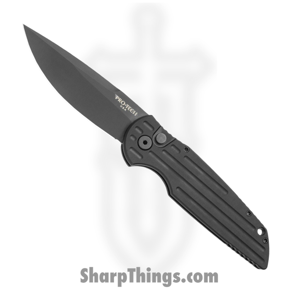 4c76f4b6-795c-44d7-9c30-0c1800f355d7_TR-3-SWAT_1.jpg ProTech - TR-3 SWAT - TR-3 SWAT Tactical Response - Automatic Knife - 154CM Coated Drop Point - Aluminum - Black - Image 1